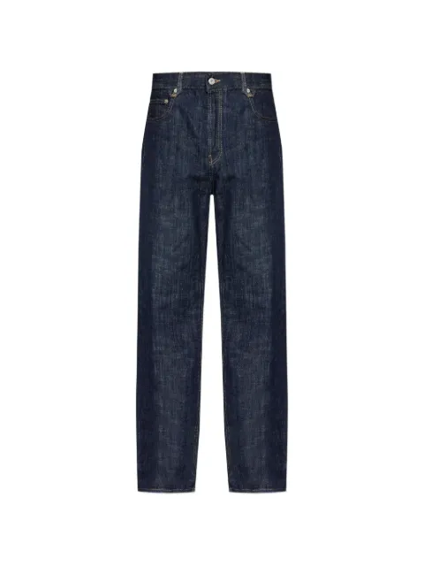 Jacquemus The straight De-Nîmes denim pants Blue PAM00028AD00052