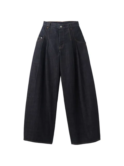 Jacquemus Souro de-Nîmes pleated jeans Blue PAW00646AD00036