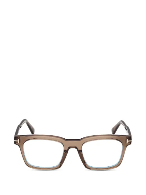 TOM FORD Eyewear square-frame glasses Neutrals FT6122B