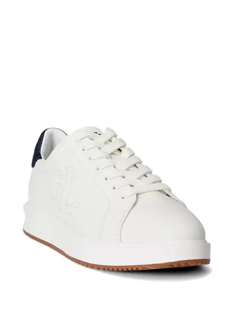 Lauren Ralph Lauren logo-embossed sneakers White 802P04425001