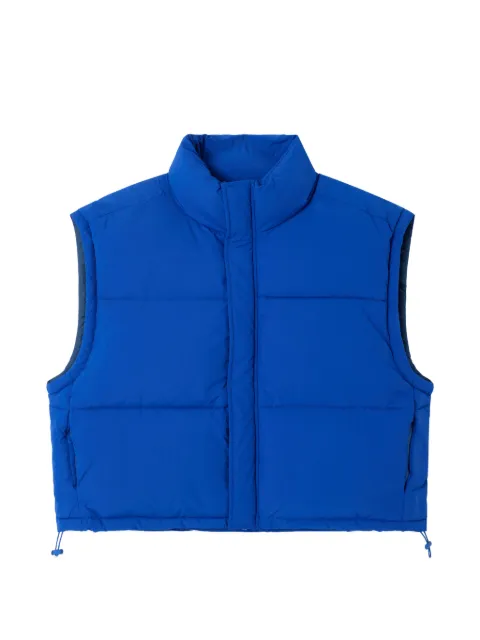 American Vintage Rofy puffer gilet Blue ROF16A