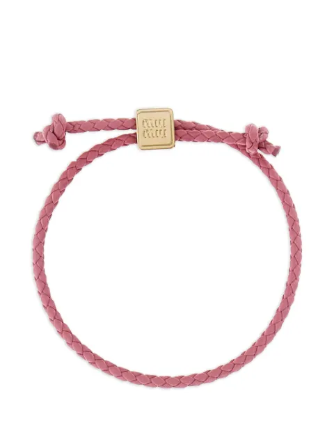 Miu Miu leather bracelet Pink 5IB7722IGY