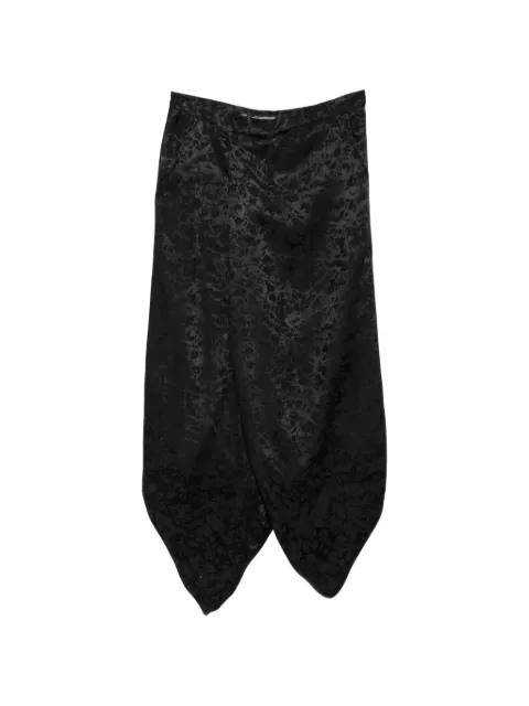 Julius over wrapping trousers Black 937PAM11BLK