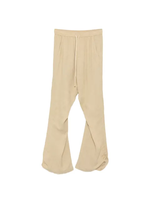 Julius drawstring gathered trousers Neutrals 937PAM26SND