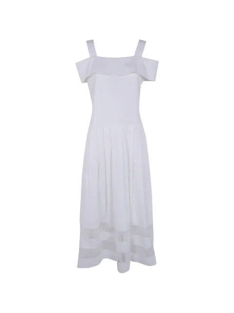 Blugirl shoulder strap dress White RA6154T544A