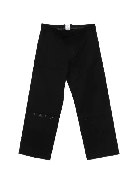 Casablanca patterned trousers Black MSP26TR38301