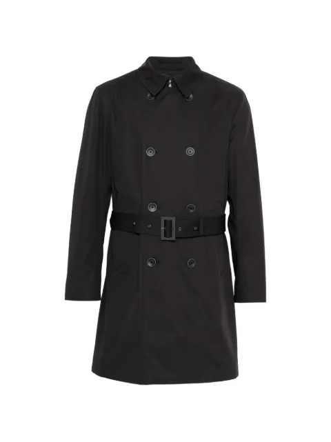 Herno double-breasted trench coat Blue IM000392U13238