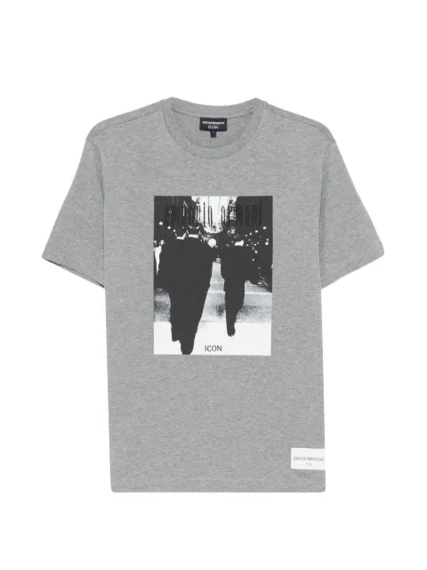 Emporio Armani printed T-shirt Grey EM004671AF23759