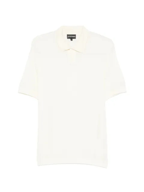 Emporio Armani short-sleeve polo shirt Neutrals EM004312AF23757