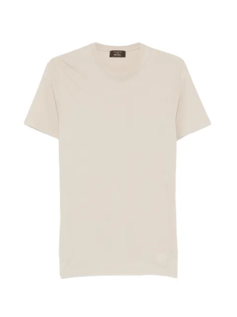 Zanone cotton T-shirt Neutrals 815214ZG380