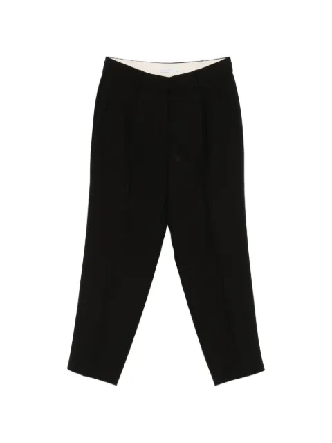 Patrizia Pepe belt-loop pocket trousers Black 8P0817A688