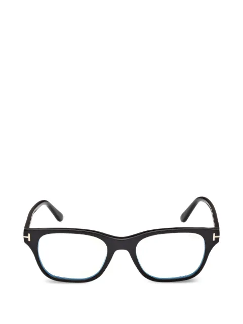 TOM FORD Eyewear browline glasses Black FT6120B