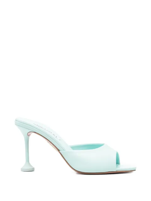 Aquazzura pointed heeled sandals Blue BISMIDM0NAPSRZ