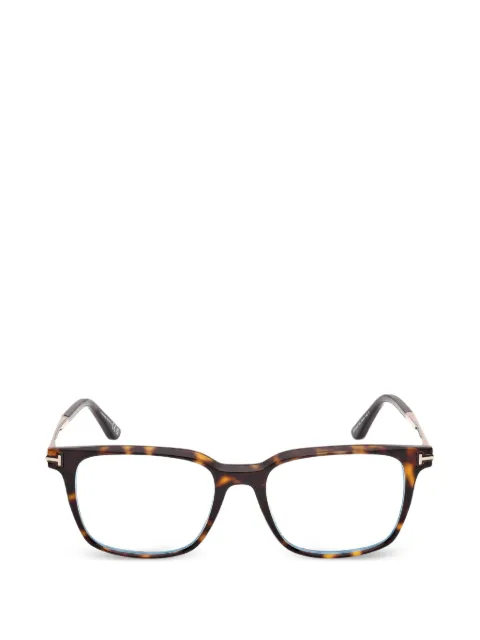 TOM FORD Eyewear square-frame glasses Brown FT6124B