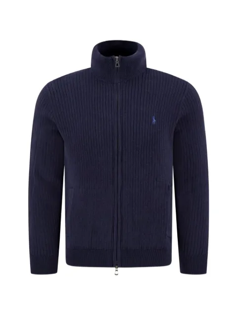 Polo Ralph Lauren ribbed zip-up sweatshirt Blue 710P04444001
