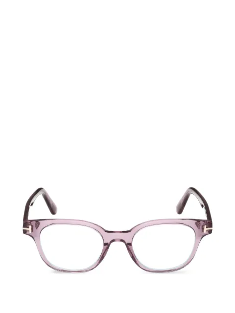 TOM FORD Eyewear round-frame glasses Purple FT6130B