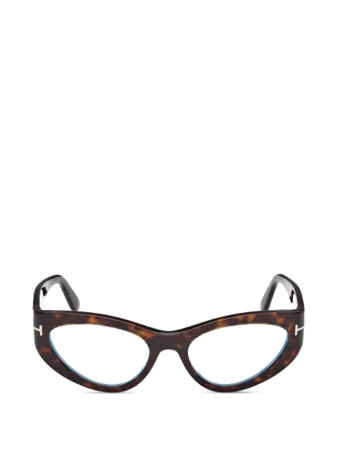 TOM FORD Eyewear cat-eye glasses Brown FT6134B