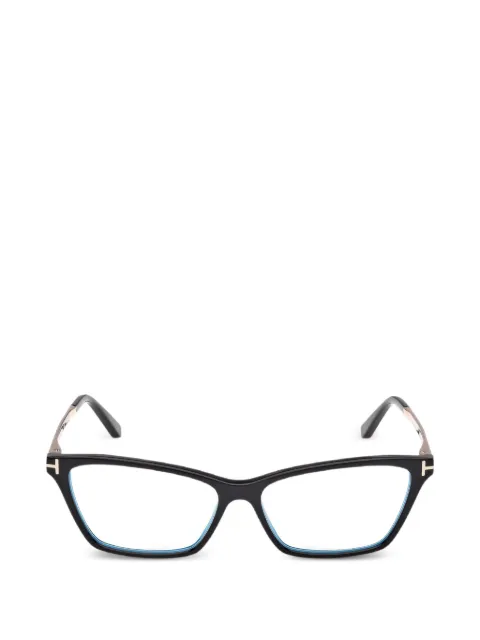 TOM FORD Eyewear cat-eye frame glasses Black FT6135B