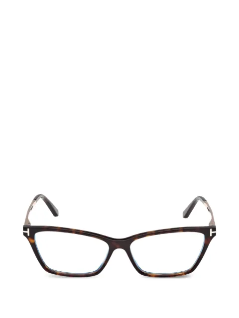 TOM FORD Eyewear cat-eye glasses Brown FT6135B