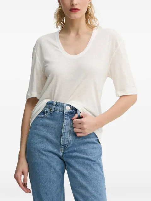 By Malene Birger Amaringa short-sleeve T-shirt White Q71621007Z