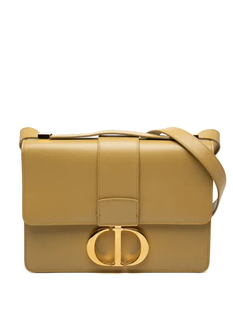 Christian Dior Pre-Owned 2019 Leather 30 Montaigne Flap crossbody bag Brown XTHUODBJB4ROFQ1B