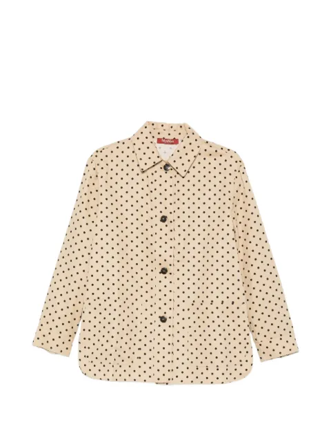 Max Mara polka-dot jacket Neutrals 2616191022600
