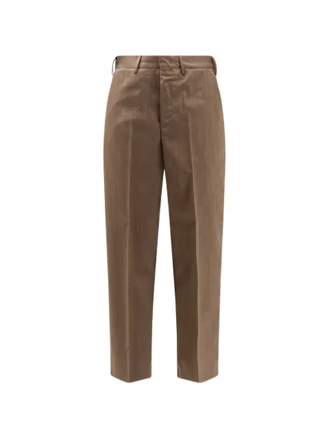 PT Torino buttoned trousers Brown COAFDAZ00FWDMR940