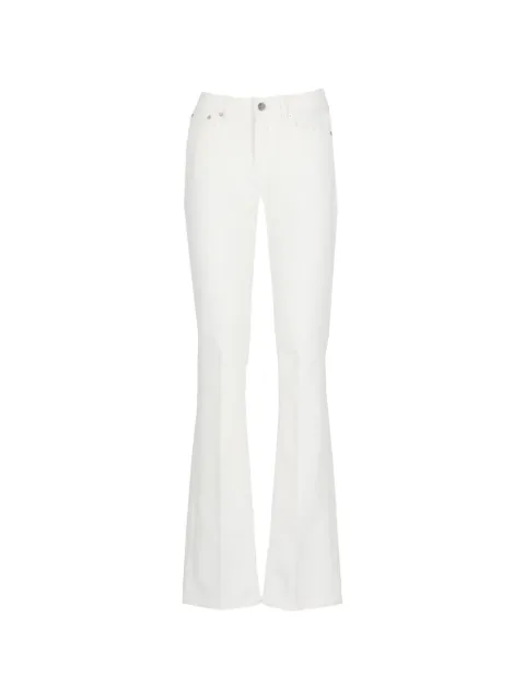 DONDUP bootcut jeans White DP755BSE037DKPT001
