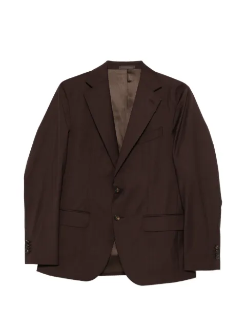 Caruso button jacket Brown ASM2JM202FPE0N06