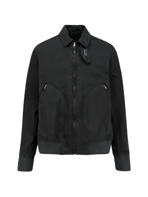 Massimo Osti Studio zip-up jacket Black 20MMOW205A110504G978