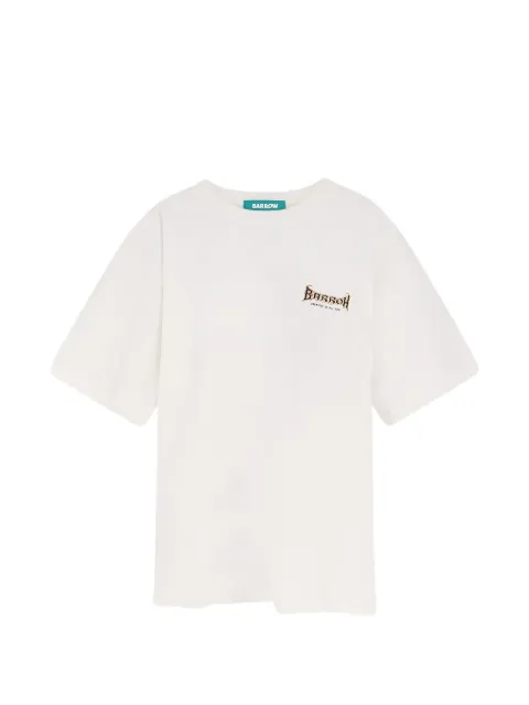 BARROW graphic-print cotton T-shirt White S6BWUATH097412