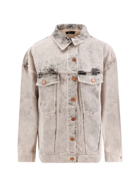 3x1 bleached denim jacket Neutrals 31WJ5B02DR1108BLUSHCRYSTAL
