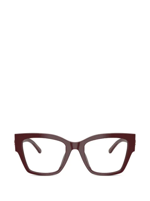Dolce & Gabbana Eyewear embellished square-frame glasses Brown DG3435B