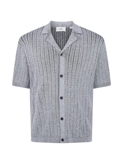 Les Deux Evan knitted shirt Grey 1001328