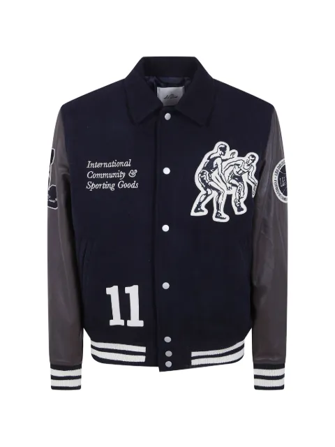 Les Deux basket varsity jacket Blue 1001707