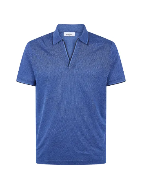 Gran Sasso V-neck T-shirt Blue 6012572705