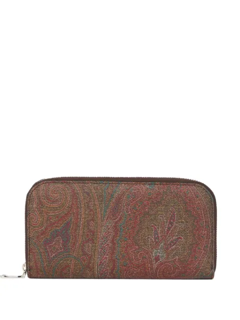 ETRO Arnica zip-around wallet Brown 0003AA086