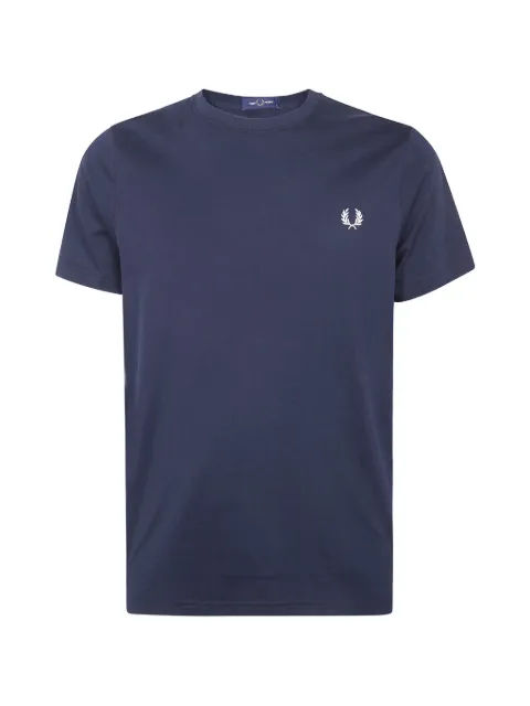 Fred Perry logo-embroidered T-shirt Blue M1600V