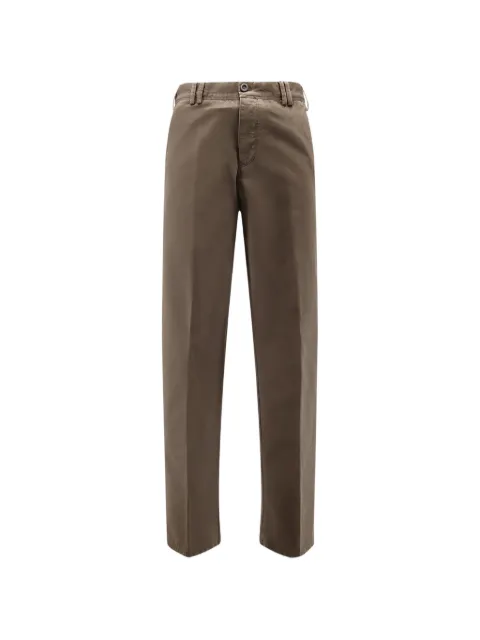 PT Torino Reworked Michael Deluxe cotton trousers Brown COATJMB00RWLSR95Y