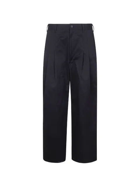 Comme des Garçons Homme pleated wide-leg trousers Black HQP010