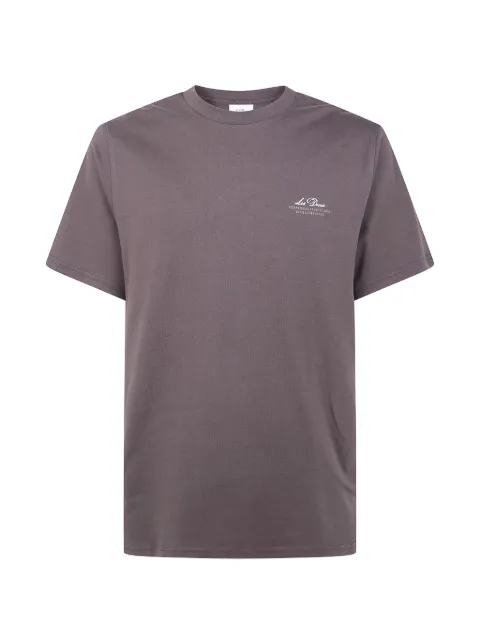 Les Deux Ben Globe T-shirt Brown 1001476