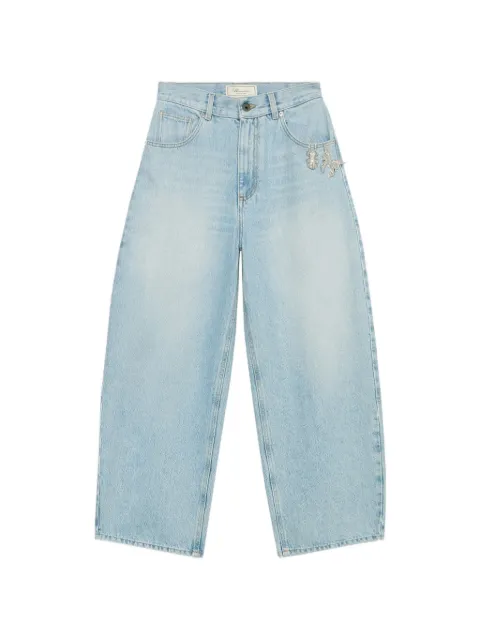Blumarine belt-loops jeans Blue 4J171A