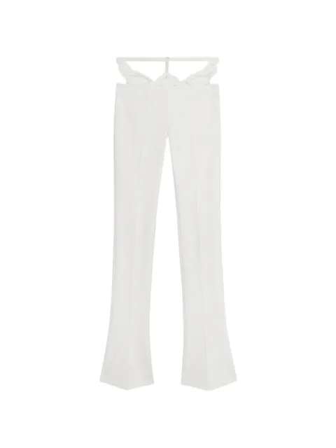 Blumarine lace trousers White 4P108A