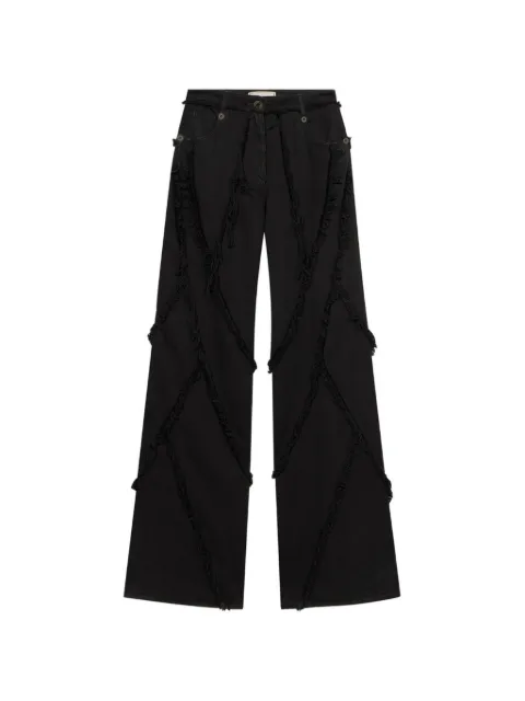 Blumarine frayed jeans Black 4J164A