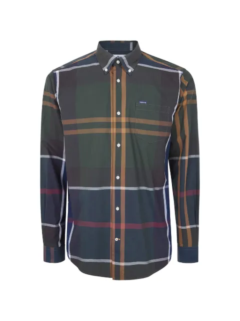Barbour tartan pocket shirt Green MSH5071MSH098