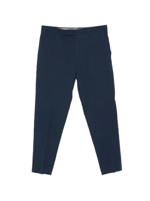 PT Torino seersucker trousers Blue CORSZ1Z00FWDSU01