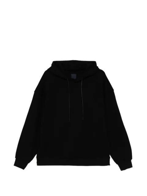Juun.J drawstring hooded sweatshirt Black JC6141P245