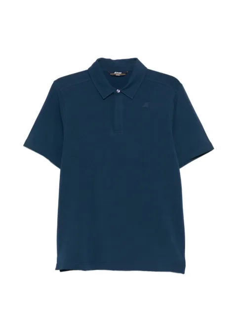 K-Way logo-detail polo shirt Blue K5134FW