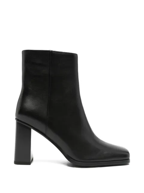 LINDA BAUMANN square-toe ankle boots Black 658525225BLK