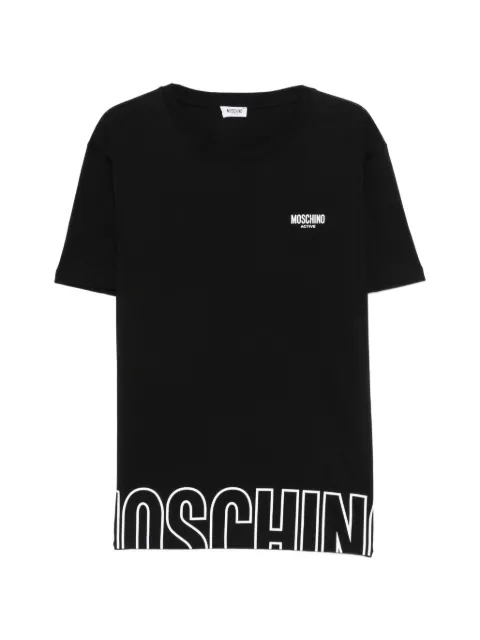 Moschino logo T-shirt Black A070844190555